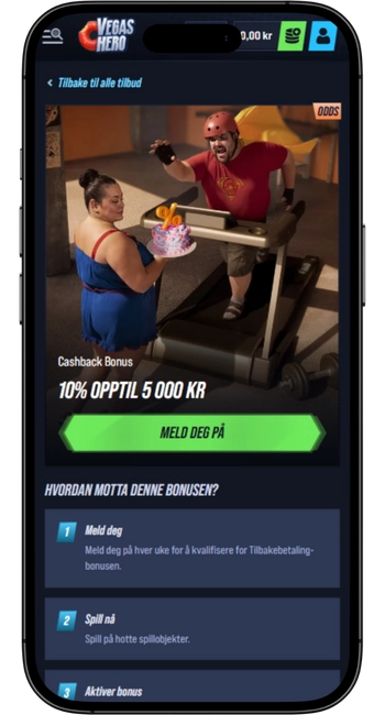 Cashback VegasHero