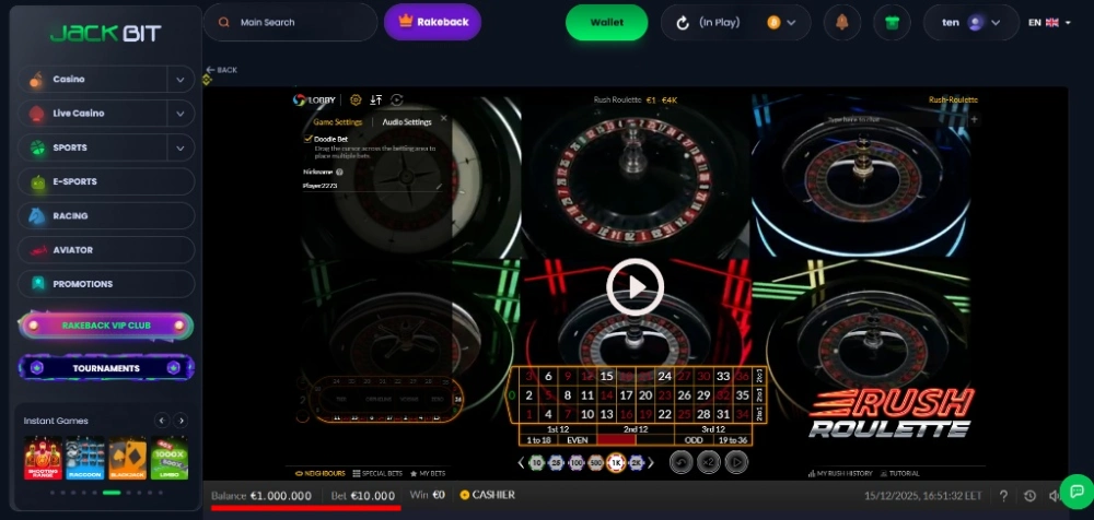 VIP casino Norge